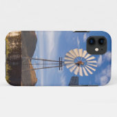 Windmolen en dammen in de Karoo op zonsopgang Case-Mate iPhone Case (Achterkant (horizontaal))