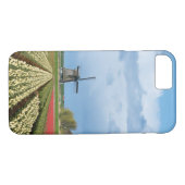 Windmolen en tulpenlandschap iPhone 7 hoesje (Achterkant (Horizontaal))