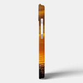 Windmolen en zonsondergang, William Creek, Oodnada Case-Mate iPhone Case (Achterkant / Links)