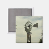 Windmolen fluistert magneet (Voorkant / Achterkant)