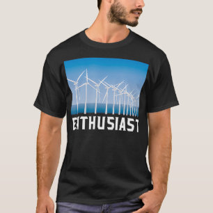 Windmolen hernieuwbare energie liefhebber windturb t-shirt