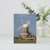 Windmolen in Cley, Noord-Norfolk Briefkaart (Staand voorkant)
