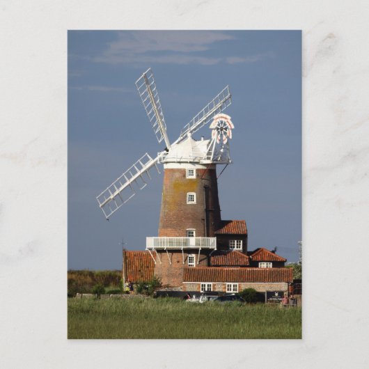 Windmolen in Cley, Noord-Norfolk Briefkaart (Voorkant)