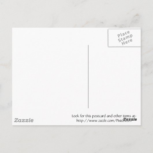 Windmolen in Dusk Briefkaart (Achterkant)