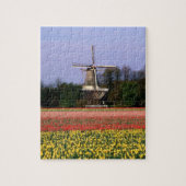 Windmolen in gloeilampen legpuzzel (Verticaal)