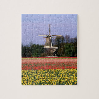 Windmolen in gloeilampen legpuzzel