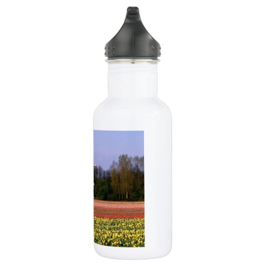 Windmolen in gloeilampen waterfles  (Rechts)