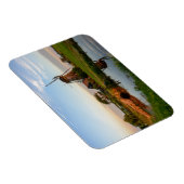 Windmolen in landelijke Holland rechthoekige magne Magneet (Rechterzijde)