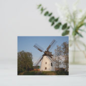 windmolen in Podersdorf Briefkaart (Staand voorkant)