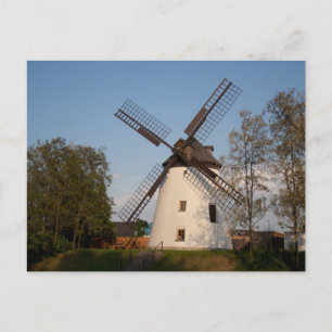 windmolen in Podersdorf Briefkaart