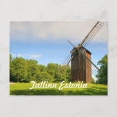 Windmolen in Tallinn Estland Briefkaart (Voorkant)