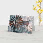 Windmolen Kaart (Gele Bloem)