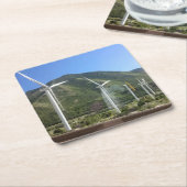 Windmolen Kartonnen Onderzetters (Schuin)