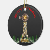 Windmolen Kerstverlichting Ornament (Links)