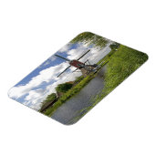Windmolen langs een kanaal ten oosten van Leiden i Magneet (Linkerzijde)