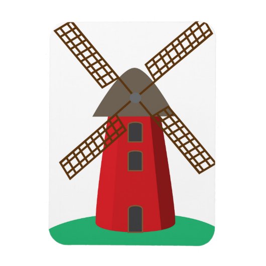 Windmolen Magneet (Verticaal)