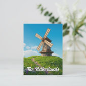 Windmolen Nederland Briefkaart (Staand voorkant)