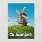 Windmolen Nederland Briefkaart (Voorkant)