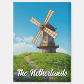 Windmolen Nederland Magneet (Voorkant)