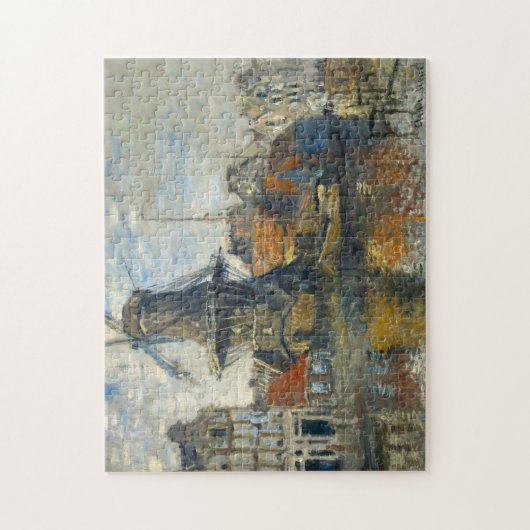 Windmolen, Onbeha's Amsterdam Monet Fine Legpuzzel (Verticaal)