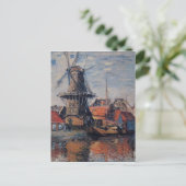 Windmolen op het Kanaal van Amsterdam Briefkaart (Staand voorkant)