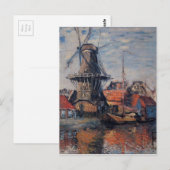 Windmolen op het Kanaal van Amsterdam Briefkaart (Voorkant / Achterkant)
