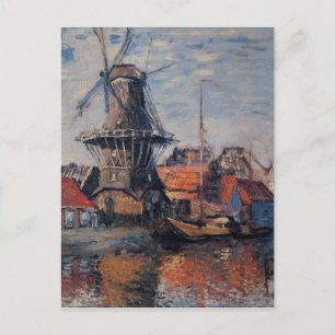 Windmolen op het Kanaal van Amsterdam Briefkaart