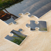 Windmolen op het platteland in Holland Legpuzzel (Zijkant)