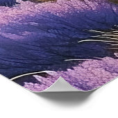 Windmolen Paarse Landschap ArtPrint Poster Wall Ar (Hoek)