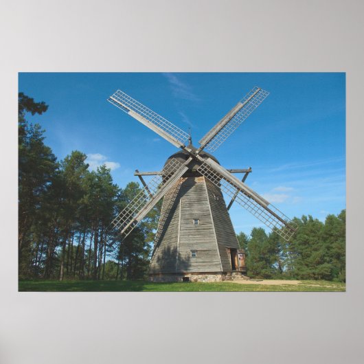 Windmolen - poster (Voorkant)