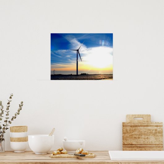 Windmolen Poster (Keuken)