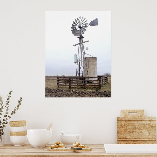 windmolen poster (Keuken)