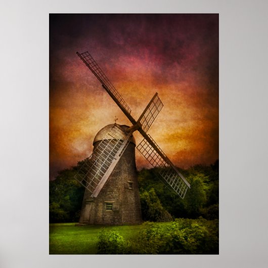 Windmolen Poster (Voorkant)