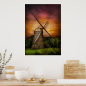 Windmolen Poster (Keuken)