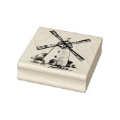 Windmolen Rubber Stamp Rubberstempel (Stempel)