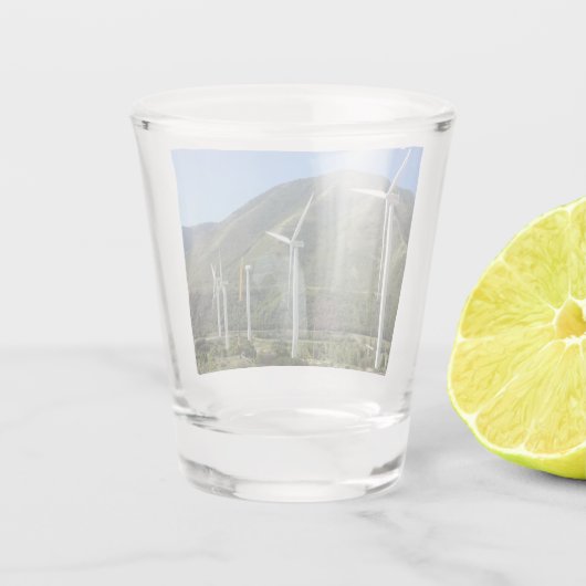 Windmolen Shot Glas (Achterkant)