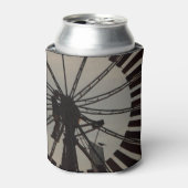 Windmolen silhouet koelbox blikjeskoeler (Blikje Voorkant)