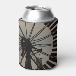 Windmolen silhouet koelbox blikjeskoeler