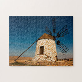 Windmolen Tefia Fuerteventura Spanje Schilderachti Legpuzzel