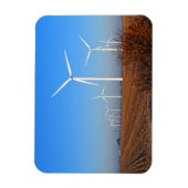 Windmolen Turbine in een herfstmiddag Magneet (Verticaal)