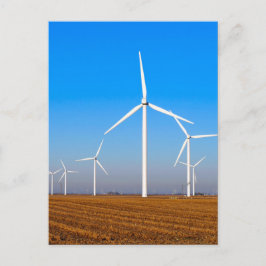 Windmolen Turbines Post Kaart