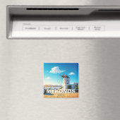 windmolen van de koelkast van Mykonos Magneet (Insitu (Vaatwasser))