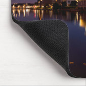 windmolen van Leidschendam met nachtelijke reflect Muismat (Hoek)