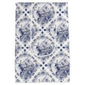 windmolenboot Delft Blue Medium Cadeauzakje (Achterkant)