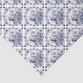 windmolenboot Delft Blue Tissuepapier (Detail)