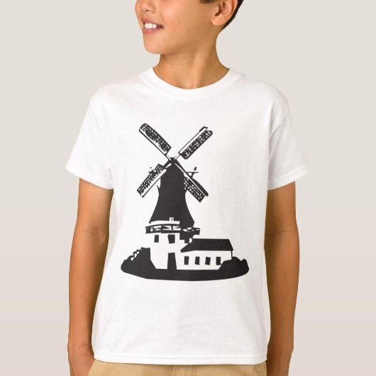 Windmolengebouw T-shirt (Voorkant)