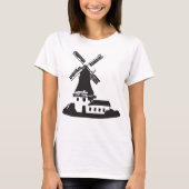 Windmolengebouw T-shirt (Voorkant)