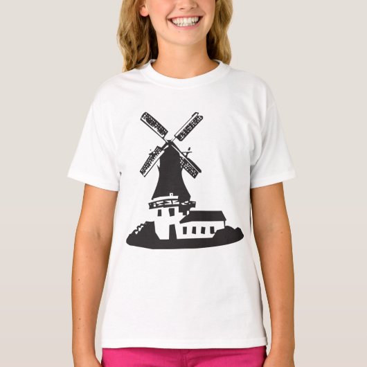 Windmolengebouw T-shirt (Voorkant)