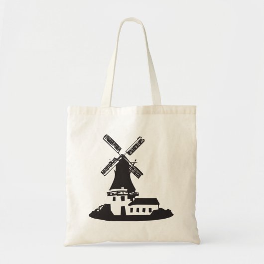 Windmolengebouw Tote Bag (Voorkant)
