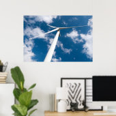 Windmolengenerator Poster (Thuiskantoor)